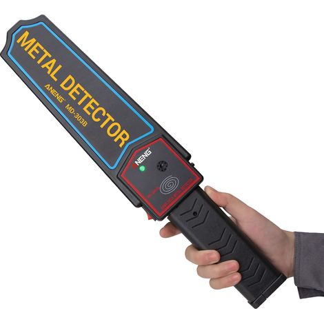 Detector de metales portátil ANENG MD-303B - Escáner de inspección de seguridad profesional de alta sensibilidad (1/5)