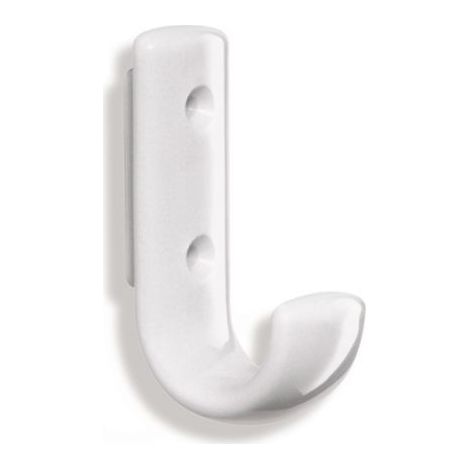 Garderobenhaken 477.90.060 einfach A.48mm PA rubinrot 33 H.75mm (1/5)