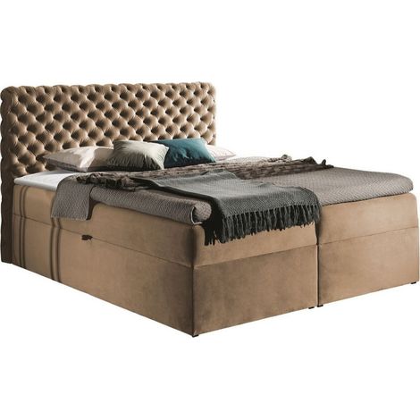 Cama continental Lac, Magic Velvet 2206, Continental, Individuales, 120x200, Tapiz, Somieres, 126x213x123cm