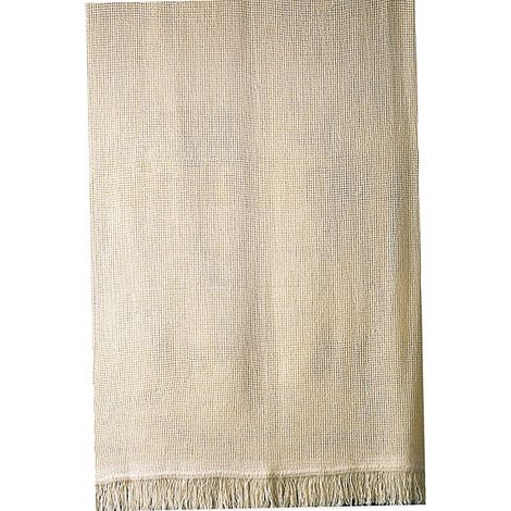 Gewebe aus Marseille Vorhang Ecru (250 x 140 cm)