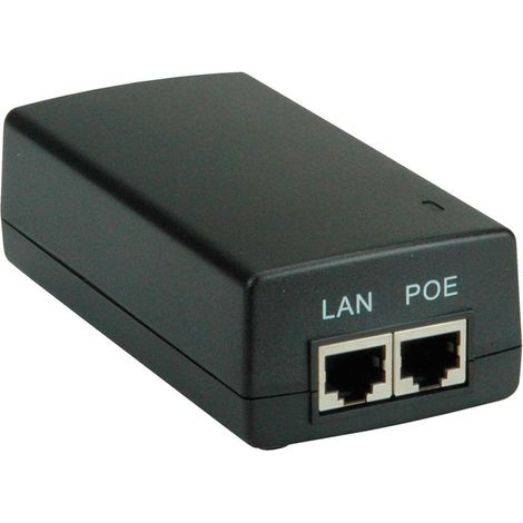 Inyector PoE+ VALUE hasta 30W 165 x 62 x 38,5 mm