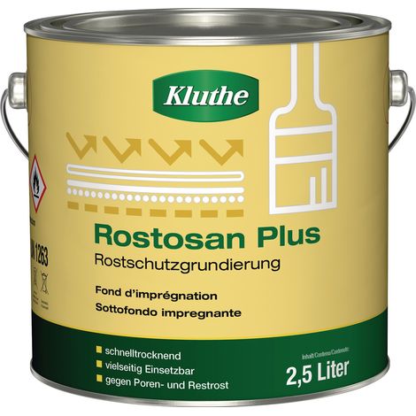 Kluthe Rimuovi ruggine Rostosan Plus rosso-marrone - 011210333009-0204
