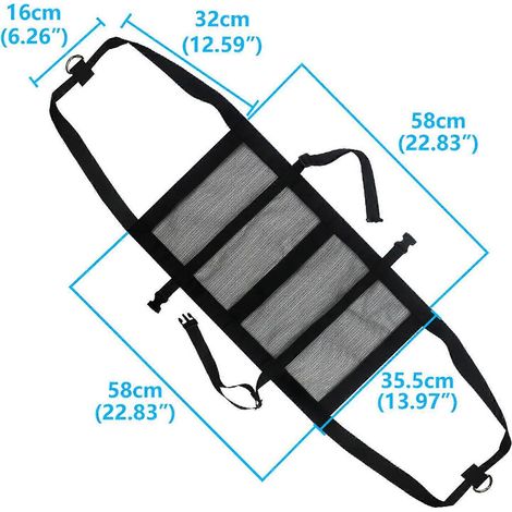 Sangle de pesée pour bétail, balance suspendue respirante pour veaux nouveau-nés, agneaux, animaux de compagnie, charge maximale 100 kg, nylon (1/4)