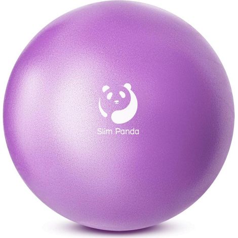 Gymnastikball 23-25cm Pilates Yoga Fitness Balance Violett (1/5)