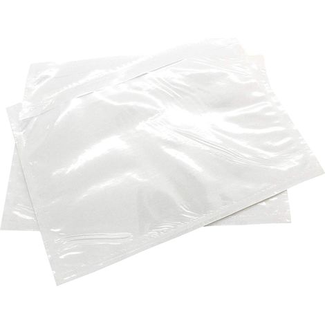 1000 x A7 PLAIN Document Enclosed Wallets (100 x 112mm)