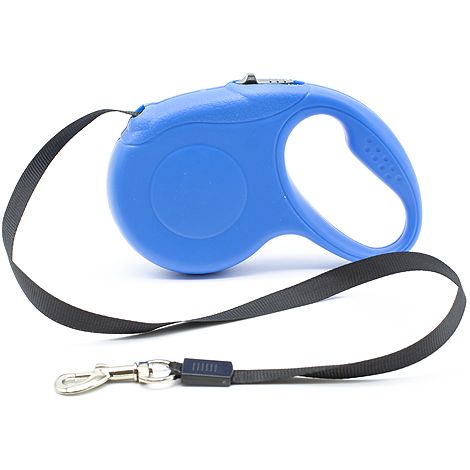 Correa extensible para perros de tamaño pequeño 3 M Azul (1/4)