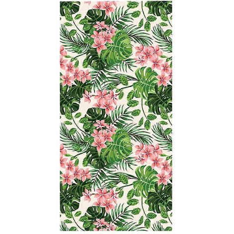 Serviette de plage carrée en fibres ultrafines imprimées, serviette de plage carrée en tissu (1/5)