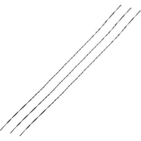 Lames pour scie à chantourner G54992 - Lot de 3 lames rondes