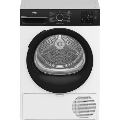 Secadora Bomba de Calor Beko BM3T30230W 10kg IronFinish Blanco