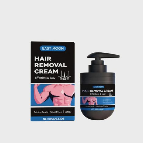 Crème dépilatoire pour hommes, peau nette et douce, élimination en douceur des poils (100g) (1/5)