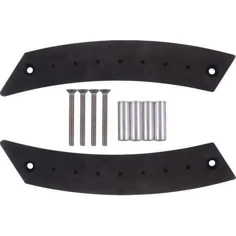 Ejoyous Remplacement de Couverture de Poignée de Porte de Voiture D'alliage D'aluminium avec Antidérapage pour 1998-2010, Fait de Matériel de qualité Fine, Installation Facile (1/5)