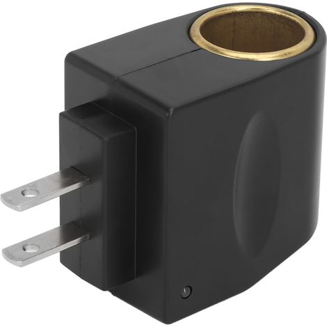 AC/DC 240V auf 12V Zigarettenanzünder-Konverter, 100-240V kompatibel, US-Stecker, hohe Sicherheit für elektronische Geräte im Auto.
