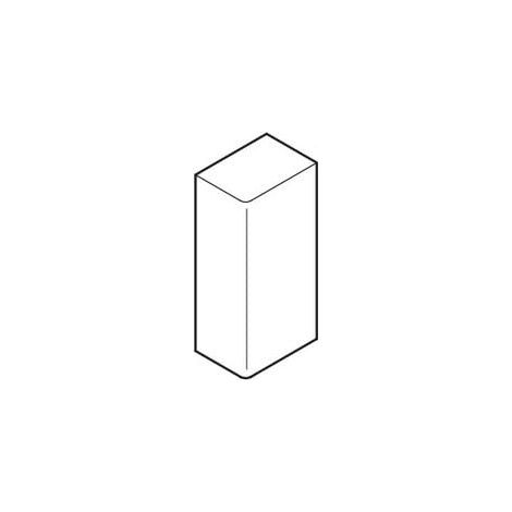REHAU EMBOUT POUR MOULURE AXIS MINI 50X20 PVC BLANC 753374 (153)