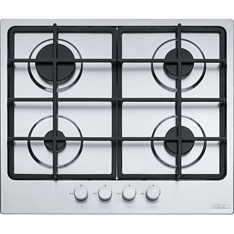 Franke FHSM 604 4G XS C. Colore del prodotto: Acciaio inox, Posizionamento dell'apparecchio: Da incasso, Dimensione della larghezza del piano cottura: 59 cm. Tipo di controllo: Manop... - 106.0554.390