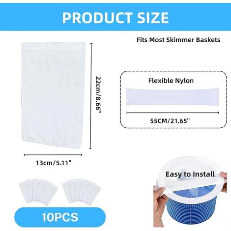 Aquarium Filter Bags, Mesh Bag, Bio Pond Net Activated Carbon Ball (1/4)