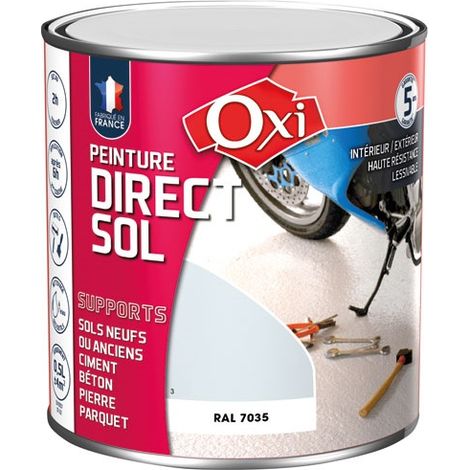 Direktbodenfarbe 500ml Hellgrau - Oxi