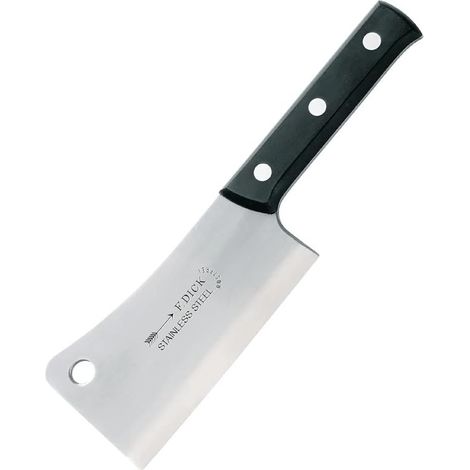 Dick Couteau couperet de cuisine, hachoir longueur lame 150 mm, manche 140 mm, couteau