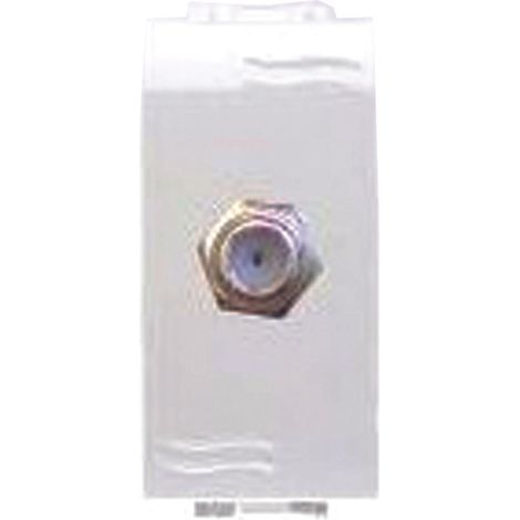 CONNETTORE TV/SAT AQUA- - ø mm.9,5 (7658.F) - 6 pezzi MARLANVIL