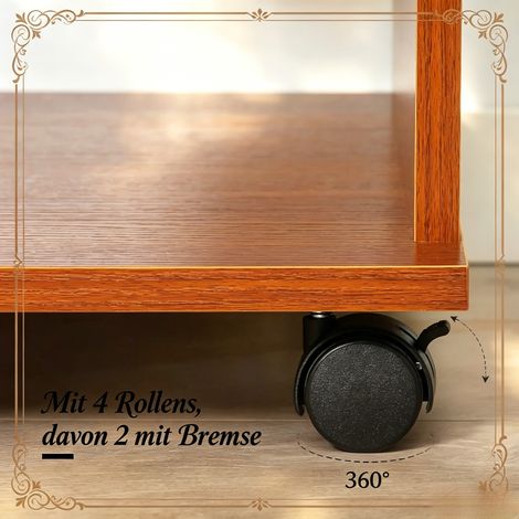 Penderie ouverte en bois pour chambre, étagère à vêtements portable, rangement mural avec niches, meuble dressing compact. (1/5)
