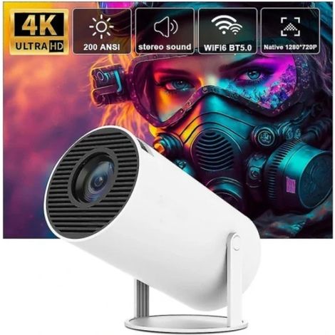 Filiyano – Projecteur 4 K Android 11 Double Wi-Fi 6 200 W BT 5.0 1080p 1280 x 720p (1/5)