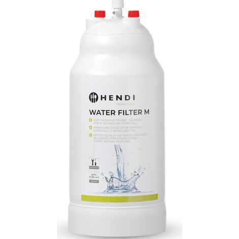 Filtro de tratamiento de agua L dia. 173 x 395 mm 4 l/min - Hendi 237793