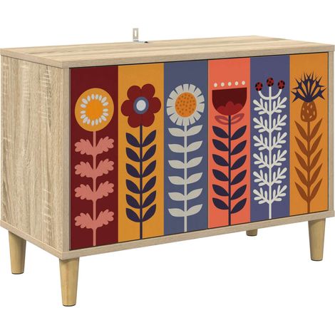 TV-Schrank ESSEN 69 x 33 x 50 cm Sonoma Holzwerkstoff vidaXL (1/5)