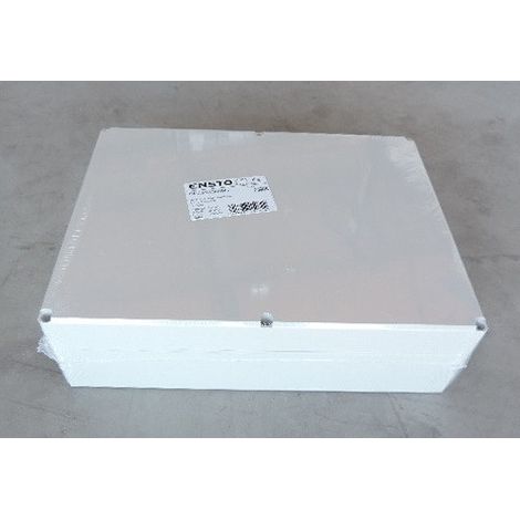 Boite polycarbonate étanche 230x300x86mm avec couvercle gris IP67 IK08 CUBO D ENSTO (1/3)