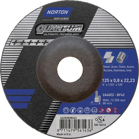 Quantum Taglio Disco Curvo 125X10