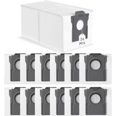 24 Staubsaugerbeutel für Dreame L10s Ultra Gen 2 / L10s Pro Ultra Heat / X30 L40 Ultra / X40 X50 Ultra Complete, Mova E30 Ultra / P50 Pro Ultra Ersatzbeutel, 3,2 l