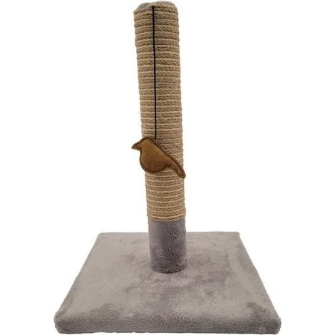 Tyrol Birdy Griffoir pour Chat Gris 42 cm Sisal (1/4)