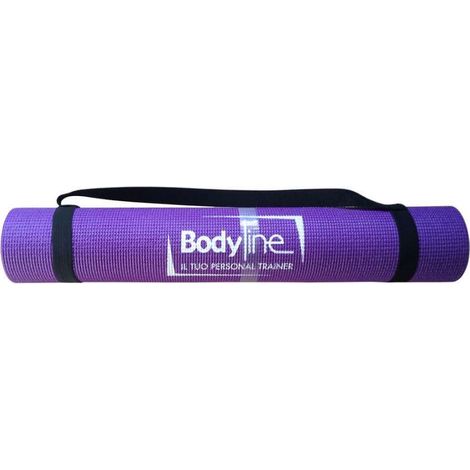 Materassino allenamento fitness yoga pilates con gancio a tracolla - ginnastica a casa