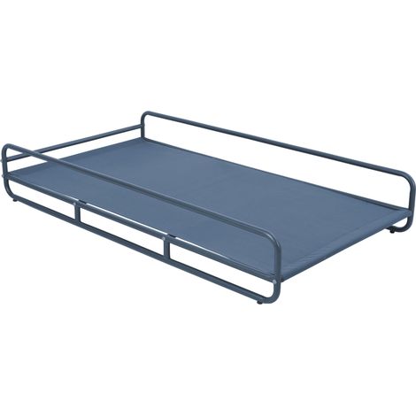 Structure pour méridienne de salon de jardin modulable bleu pacific - Mixi (1/5)