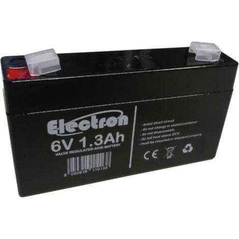 Batteria al piombo ermetica 6V 1,3Ah