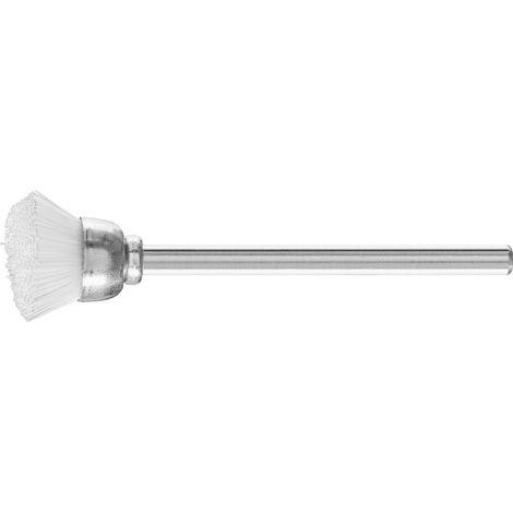 PFERD TOOLS Miniatur- Topfbürste TBU Ø15 mm Schaft-Ø3 mm Kunststoffbesatz-Ø0,15 10 Stk