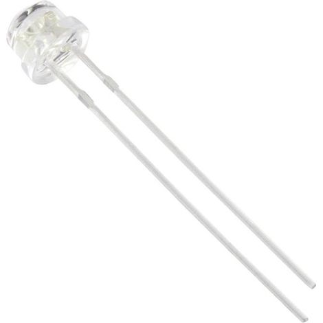 TRU COMPONENTS 1577473 LED vert bord plat 5 mm 1750 mcd 120 ° 20 mA S441421
