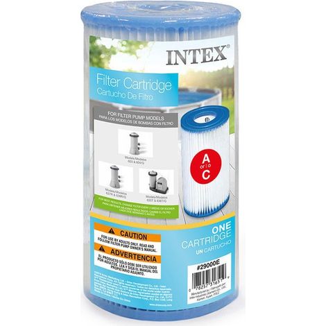 29000 29005 Cartouche filtrante en coton pour pompe de filtration, compatible avec la pompe de filtration Intex 28604 (1/4)