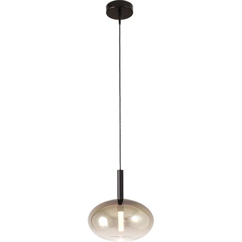 Lampe pendante Ø 24cm Lido Onion avec du verre doré qui s’estompe. - 2860-05-02-3 (1/3)