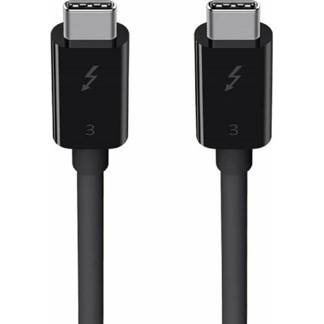Cable Belkin Thunderbolt 3, USB-C a USB-C, 100 W, 0,8 m (1/2)