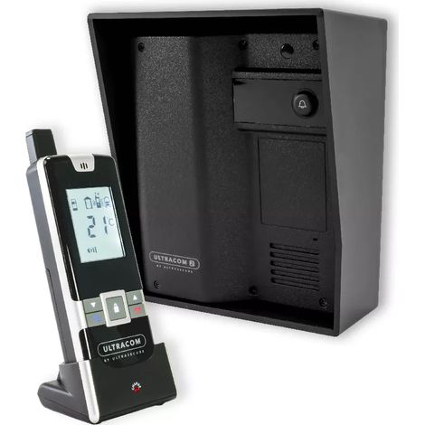 Interphone 600m autonome individuel sans-fil longue portée - UltraCOM2 visière noire avec nombre de combinés au choix (1/5)