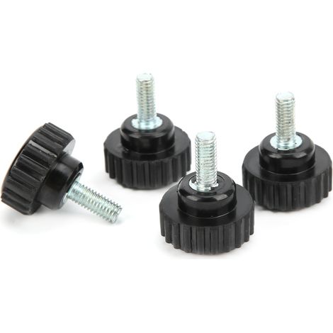 10 pièces Bouton de serrage, gabarit de boulon, poignée de tour, écrou à torsion, filetage droit, poignée de verrouillage M6x25x15 (1/5)