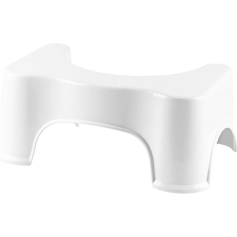 Tabouret de toilette universel blanc (1/5)