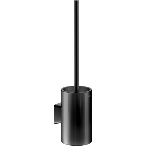 KEUCO AVENO Ensemble brosse de toilette, Boîtier en verre cristal (1/5)