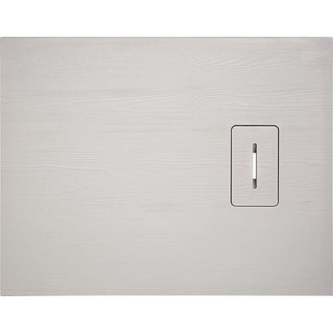 Receveur de douche Lendou 1400 x 35 x 900 mm avec structure en bois fonte minérale beige mat, écoul. 90 mm (1/4)