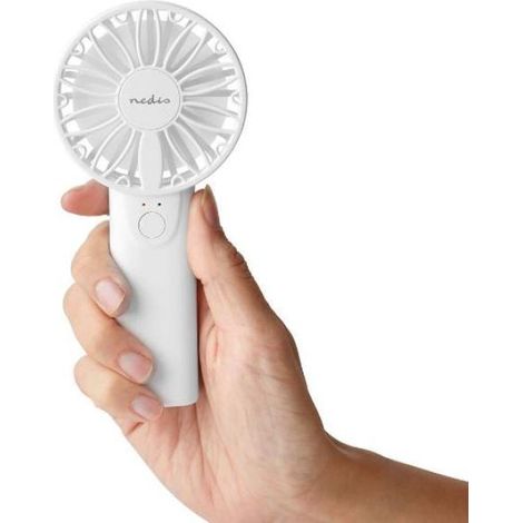 Ventilatore Portatile Nedis Bianco 6 cm Diametro Leggero (1/4)