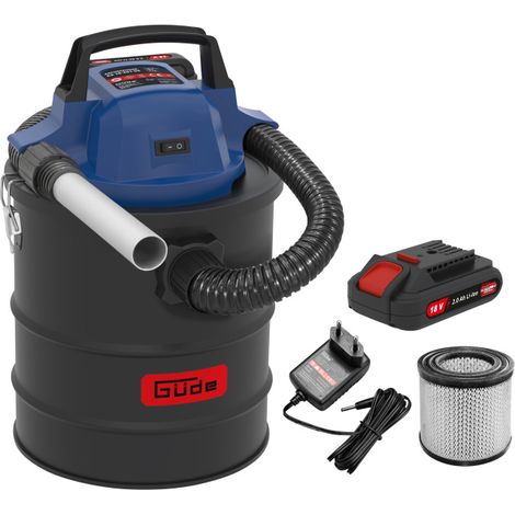 Güde Akku Aschesauger AS 18-201-05 Kaminsauger Feinstaubfilter 15L Heißsauger (1/5)
