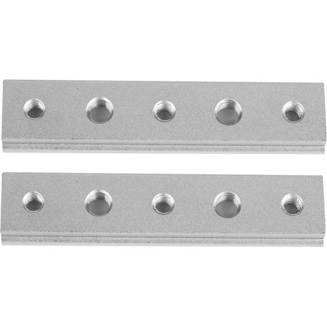 Dima di taglio obliquo in lega di alluminio - Tipo 30° 45° 100mm - Set di 2 pezzi per utensili elettrici e lavorazione del legno