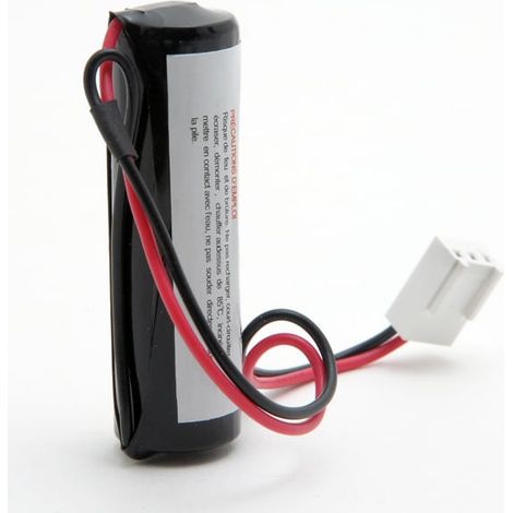 NX – Batterie pour alarme 3.6V 1.8Ah – Capacité élevée pour durée prolongée – Compatible avec modèles BATLI04 (1/2)