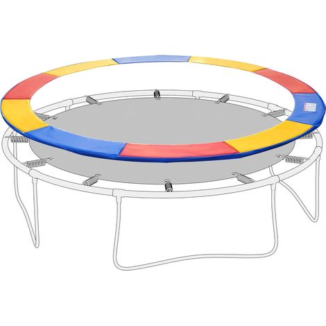 Coussin de protection pour trampoline de remplacement Ø 244 cm résistant aux rayons UV, anti déchirure multicolore (1/5)