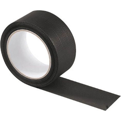 Rouleau De Ruban Adhésif Noir Américain 4,8 Cm X 10 Mt Résistant à L'eau