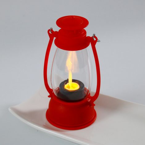 Décorations de Noël, lanternes en forme de poney, guirlandes lumineuses pour fêtes, bougies électroniques LED, lampes à pétro(Y031) (1/5)